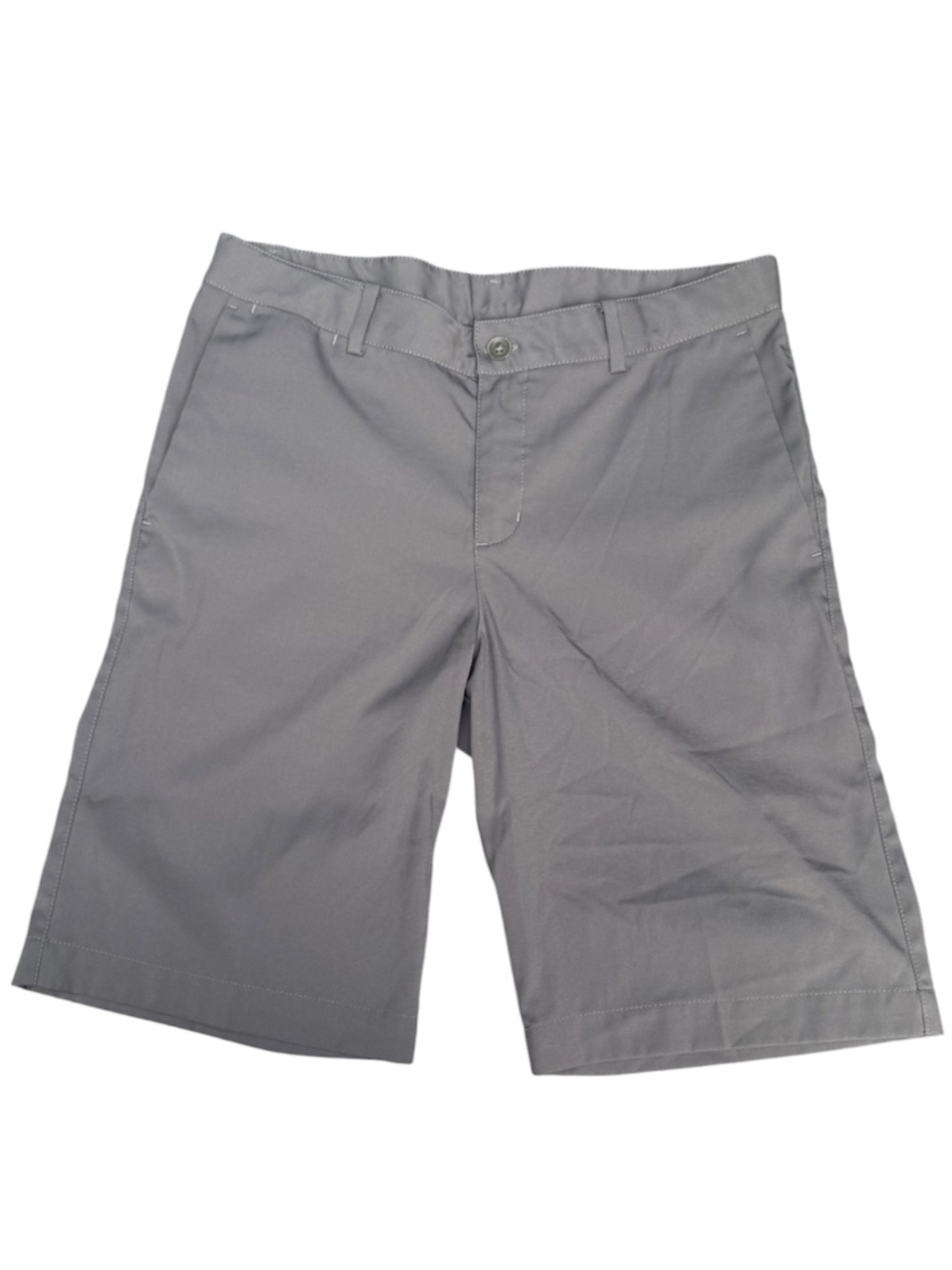 Nike Youth L Golf Performance Shorts Gray Athletic Dri-FIT Training